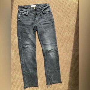 Free People Distressed Jeans